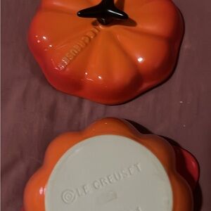 Le Creuset Pumpkin Cocotte in Fiery Orange